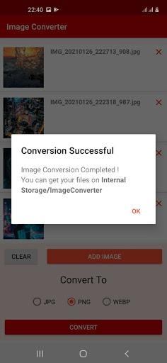 Image Converter - PNG to JPG C - Image screenshot of android app
