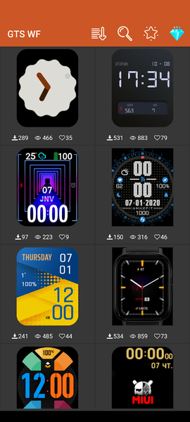 Amazfit GTS - Watch Face - عکس برنامه موبایلی اندروید