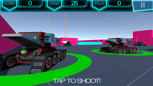 Block Tank Battle 3D - عکس بازی موبایلی اندروید