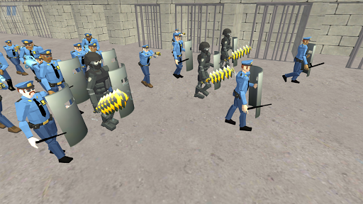 Battle Simulator Prison Police - عکس بازی موبایلی اندروید