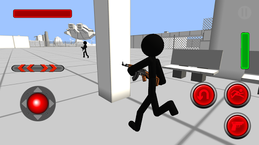 Stickman Gun Shooter 3D - Gameplay image of android game