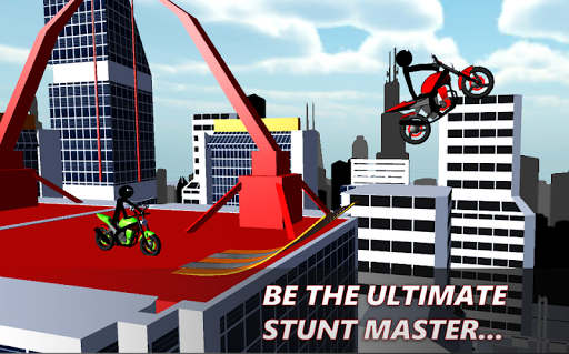 Stickman Motorcycle 3D - عکس بازی موبایلی اندروید