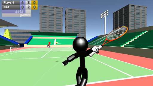 Stickman 3D Tennis - عکس بازی موبایلی اندروید