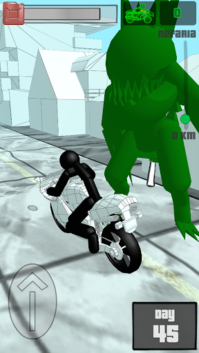 Stickman Zombie: Moto Racing - عکس بازی موبایلی اندروید