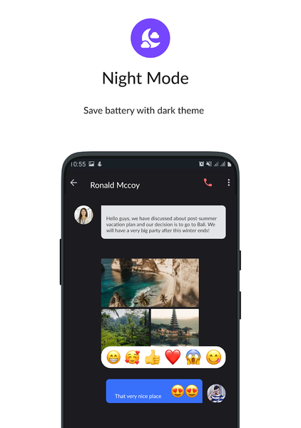 Messages - Messenger Sms - عکس برنامه موبایلی اندروید