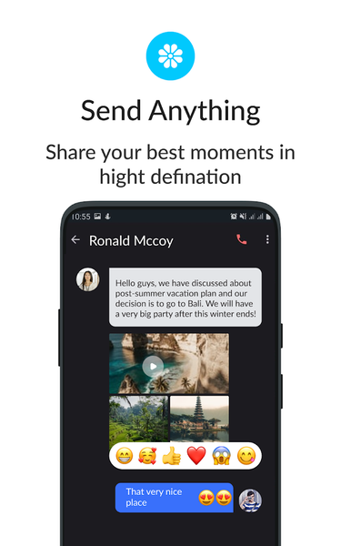 Messages - Messenger Sms - عکس برنامه موبایلی اندروید