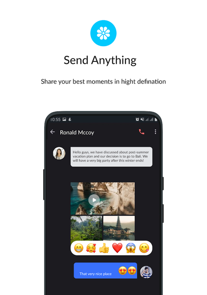 Messages - Messenger Sms - عکس برنامه موبایلی اندروید