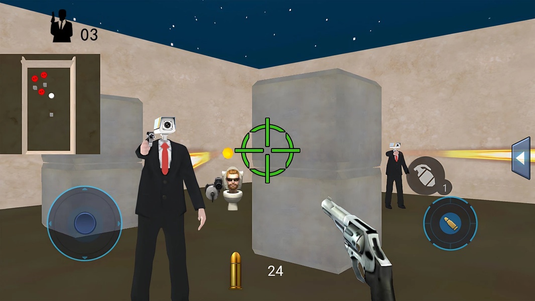 Shoot Mission-Toilet Task - Image screenshot of android app