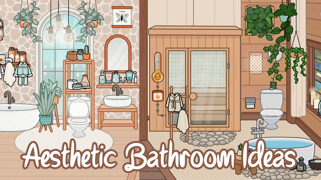 Aesthetic Bathroom Ideas Toca - Image screenshot of android app
