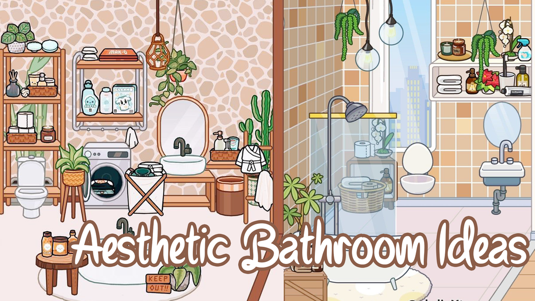 Aesthetic Bathroom Ideas Toca - Image screenshot of android app