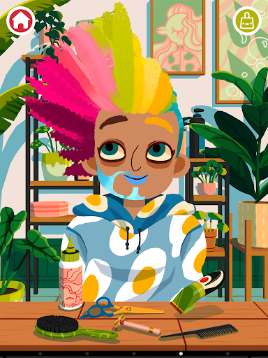 Toca Boca Hair Salon 4 - Gameplay image of android game