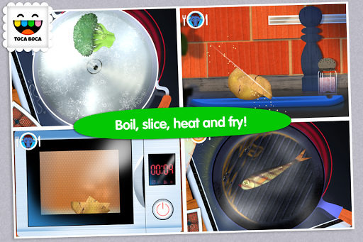 Toca Kitchen - Image screenshot of android app