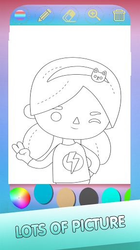 Tocca Life Coloring - Image screenshot of android app