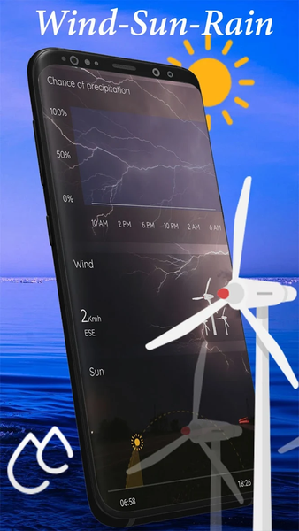 Weather Widgets - Live Weather - عکس برنامه موبایلی اندروید