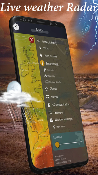 Weather Widgets - Live Weather - عکس برنامه موبایلی اندروید