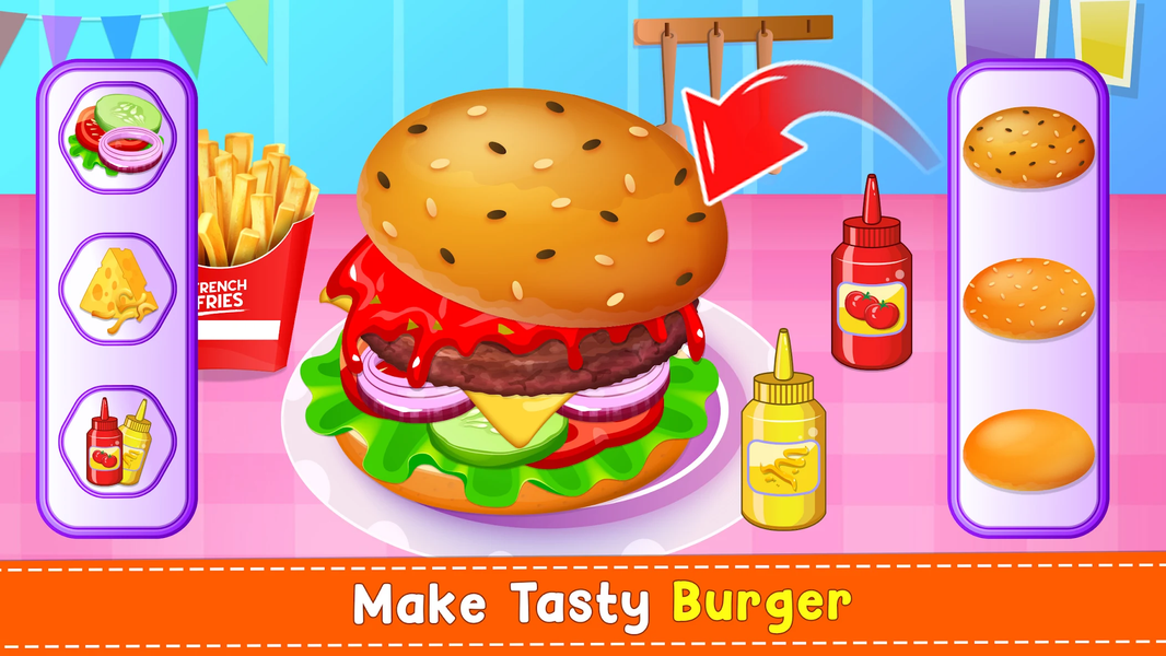 Toddler Cooking Games for Kids - عکس بازی موبایلی اندروید