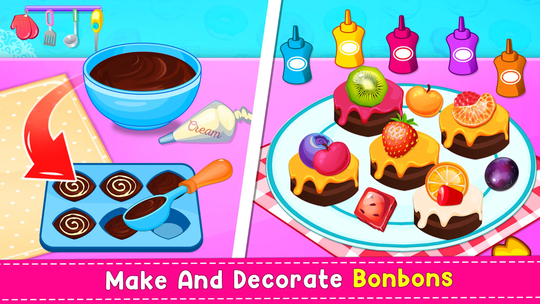 Toddler Cooking Games for Kids - عکس بازی موبایلی اندروید
