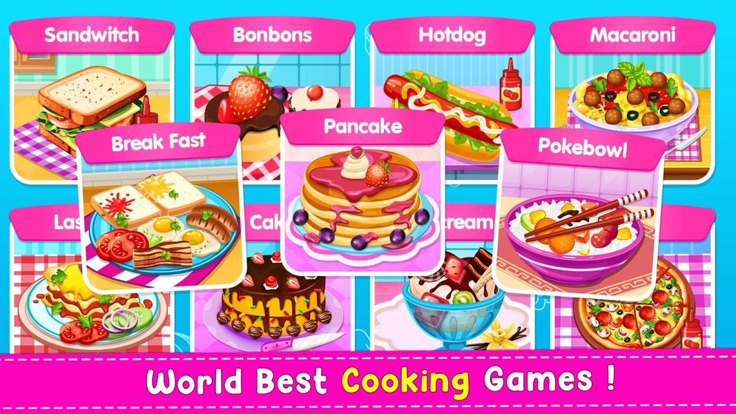Toddler Cooking Games for Kids - عکس بازی موبایلی اندروید