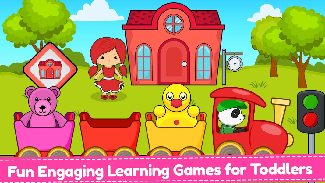 Toddler Games: ۲-۳ Year Kids - عکس بازی موبایلی اندروید