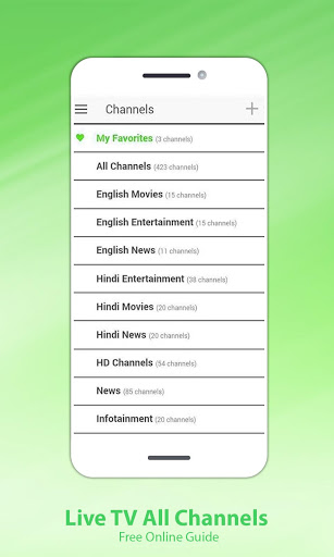 Live TV All Channels Free Online Guide for Android Download Bazaar