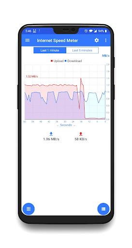 Internet Speed Meter - Live - Image screenshot of android app