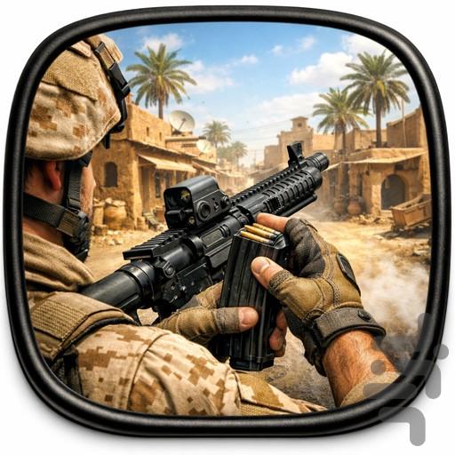 بازی تفنگی بدون اینترنت - عکس بازی موبایلی اندروید