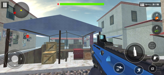 تفنگ بازی - Gameplay image of android game