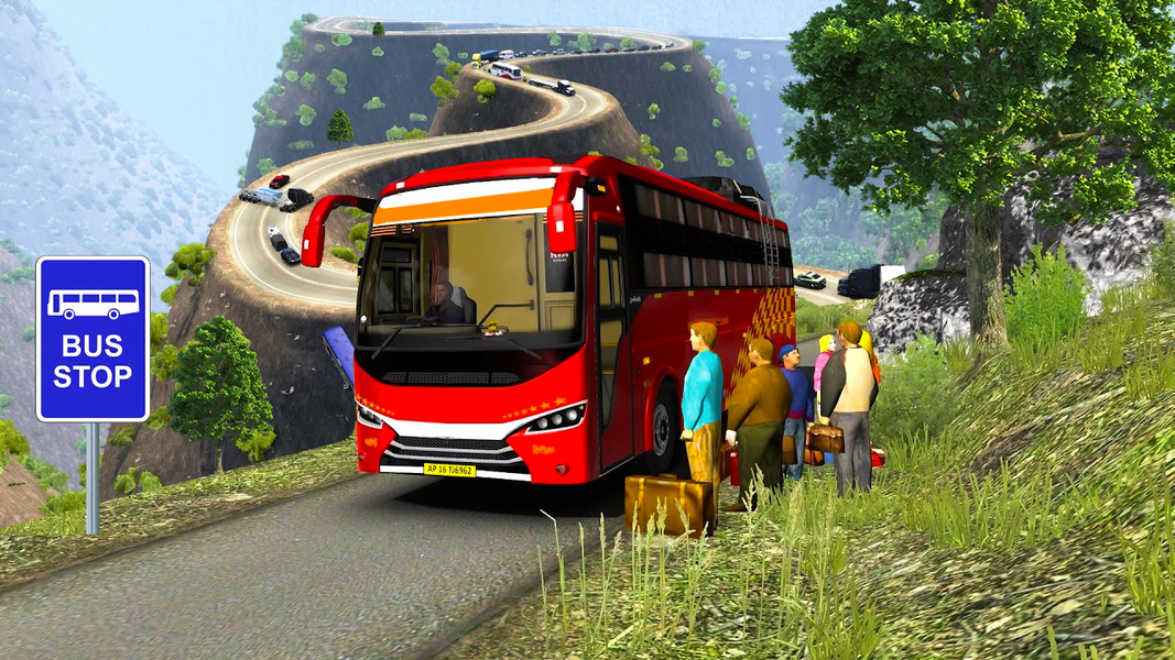 Universal Bus Simulator 2024 - Gameplay image of android game