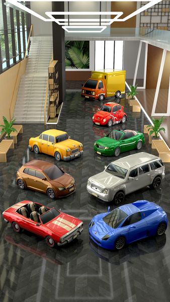 Bus Mania - Car Parking Jam - Gameplay image of android game