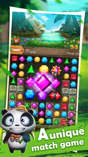 Jewels Panda - عکس بازی موبایلی اندروید