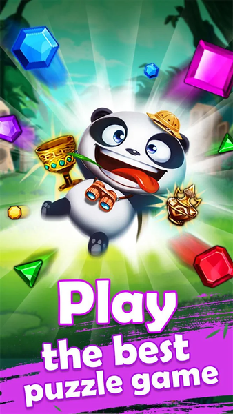 Jewels Panda - Gameplay image of android game