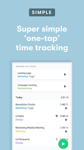Toggl Track - Time Tracking - Image screenshot of android app