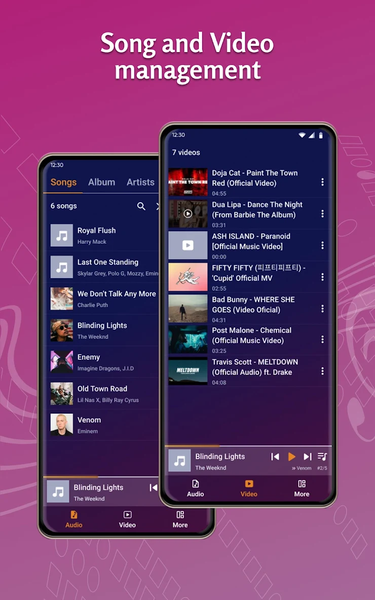 Music Player - Video Player - Image screenshot of android app