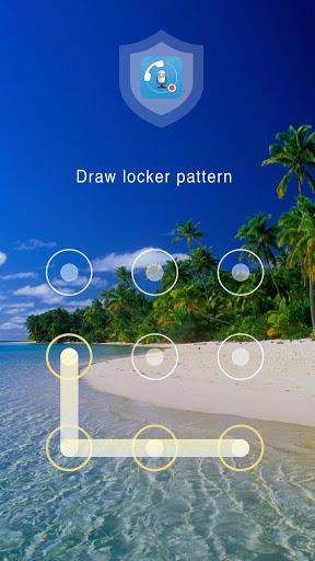 Applock Theme Nature - Image screenshot of android app