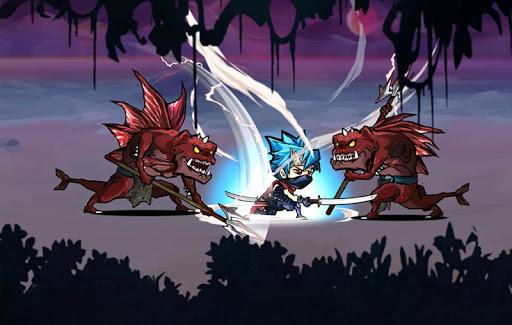 Ninja fight - Gameplay image of android game