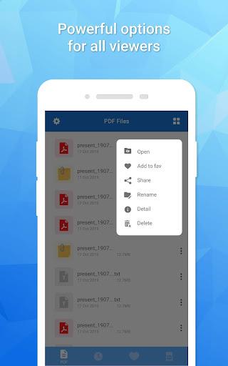 PDF reader - Create, scan & me - Image screenshot of android app