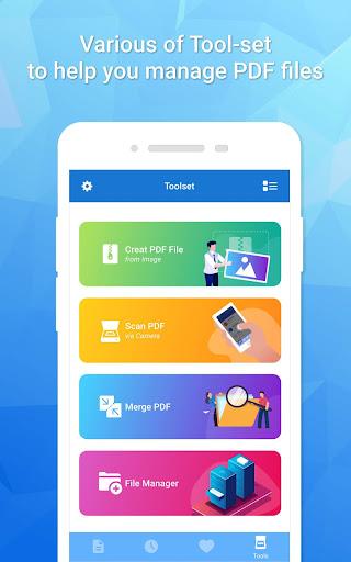 PDF reader - Create, scan & me - Image screenshot of android app