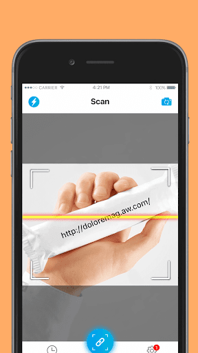 QR code reader & scanner - عکس برنامه موبایلی اندروید