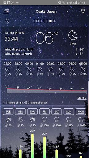 Weather - Image screenshot of android app