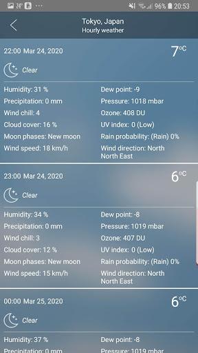 Weather - Image screenshot of android app