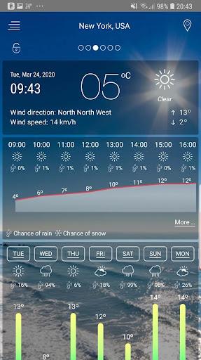 Weather - Image screenshot of android app