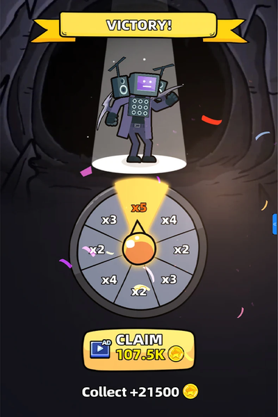 Merge War: Monster vs Cyberman - Gameplay image of android game