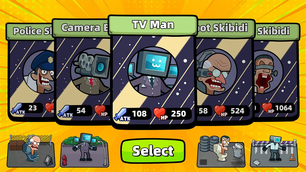 Merge War: Monster vs Cyberman - Gameplay image of android game