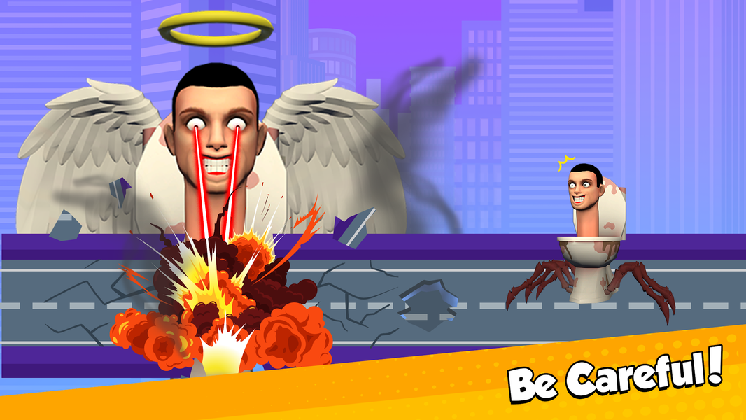Toilet Monster: Skibydi Run - عکس برنامه موبایلی اندروید