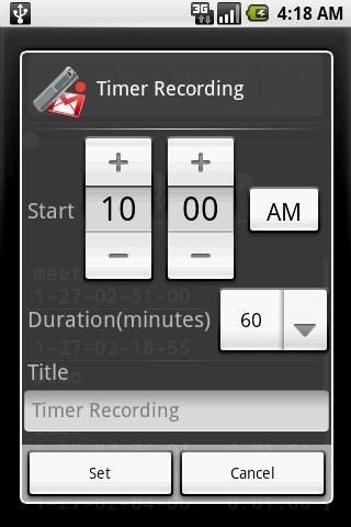 Voice Recorder - ضبط صدا - عکس برنامه موبایلی اندروید