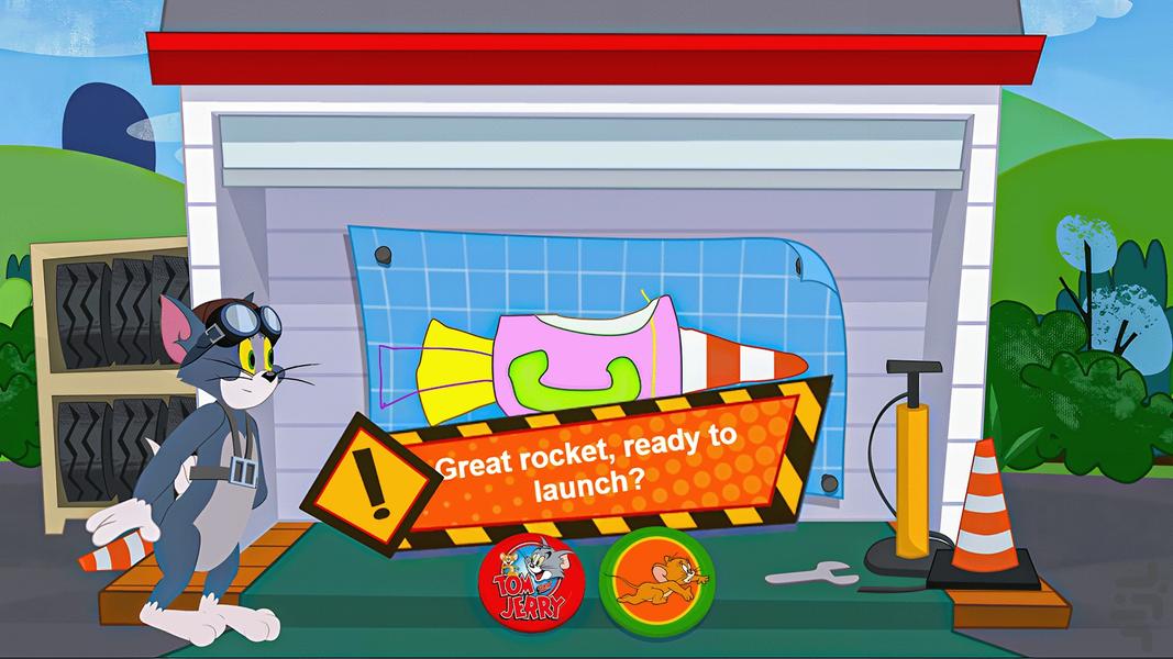 Tom and Jerry Rocket Adventure - عکس بازی موبایلی اندروید