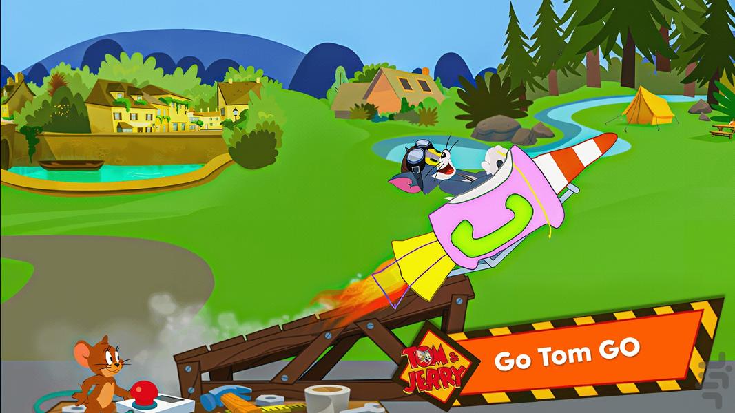 Tom and Jerry Rocket Adventure - عکس بازی موبایلی اندروید