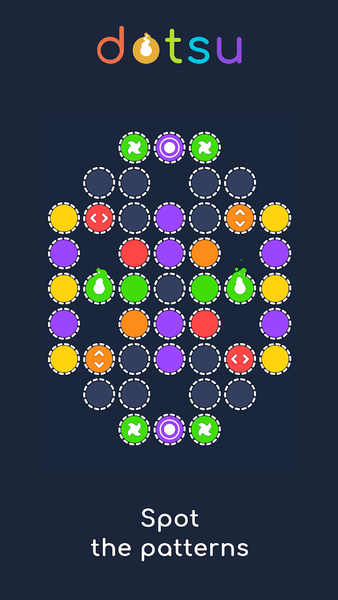 Dotsu: Match 3 Dots Puzzle - Gameplay image of android game