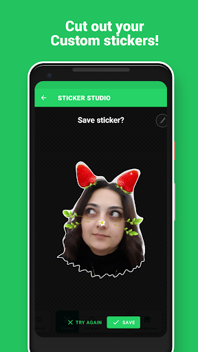 Sticker Maker Studio for WhatsApp - عکس برنامه موبایلی اندروید