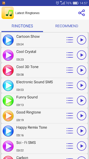 Cool Ringtones - Image screenshot of android app